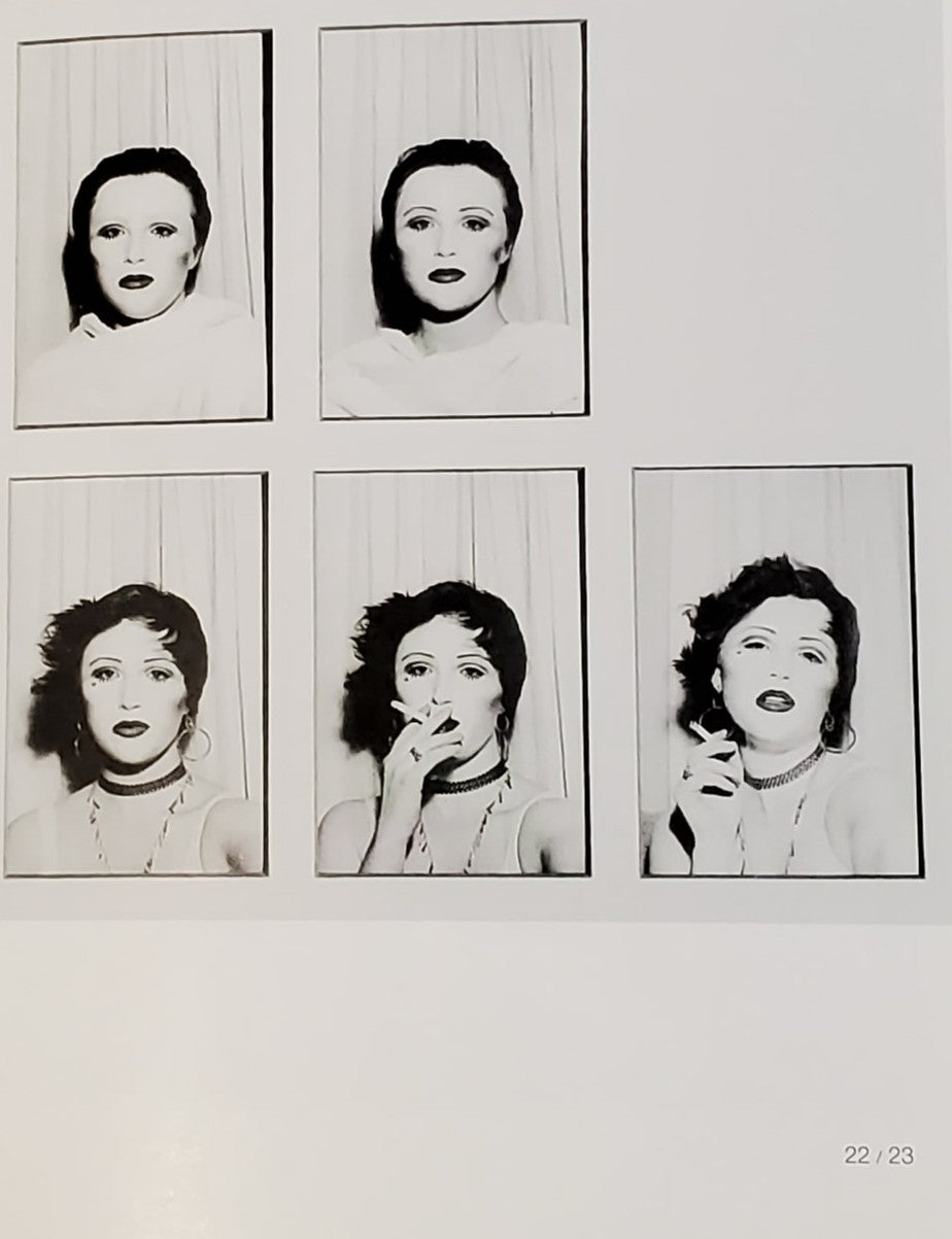 【原画】Harold Mcneil　鉛筆スケッチ The Unseen Cindy Sherman: Early Transformations 1975/1976