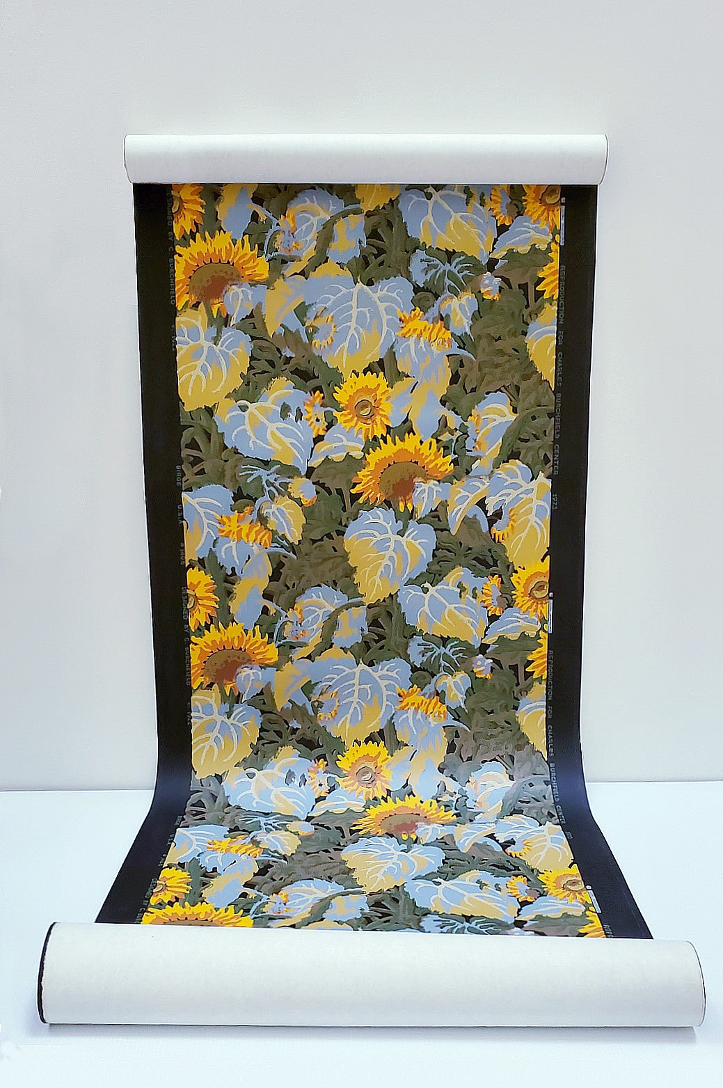 Charles E. Burchfield + M.H.Birge & Sons Co. Sunflower Wallpaper