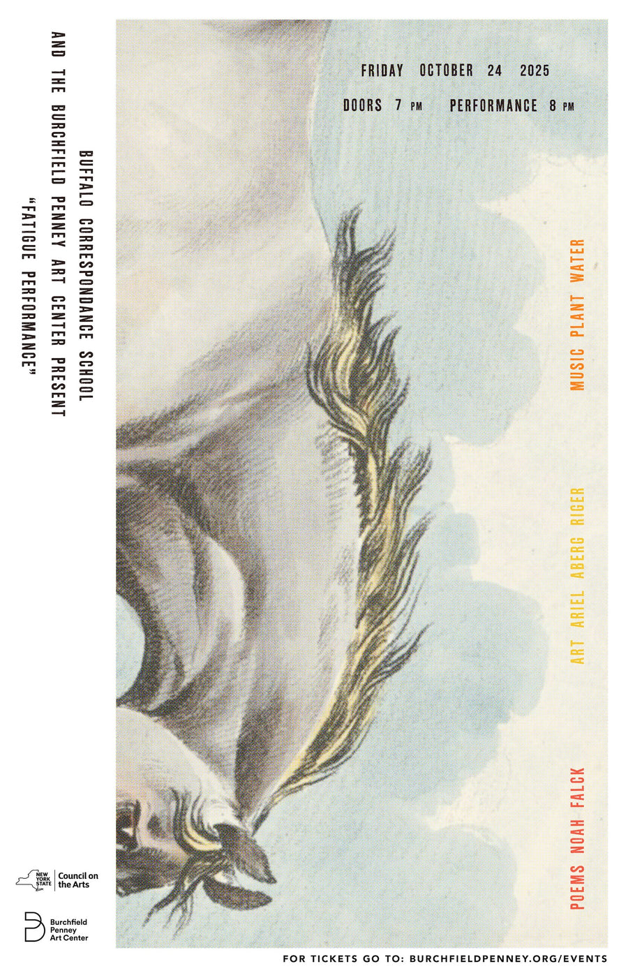 Buffalo Correspondance School + Burchfield Penney Art Center present: FATIGUE PERFORMANCE