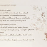 Charles Burchfield & Walt Whitman Embracing Earth Broadside- Individual