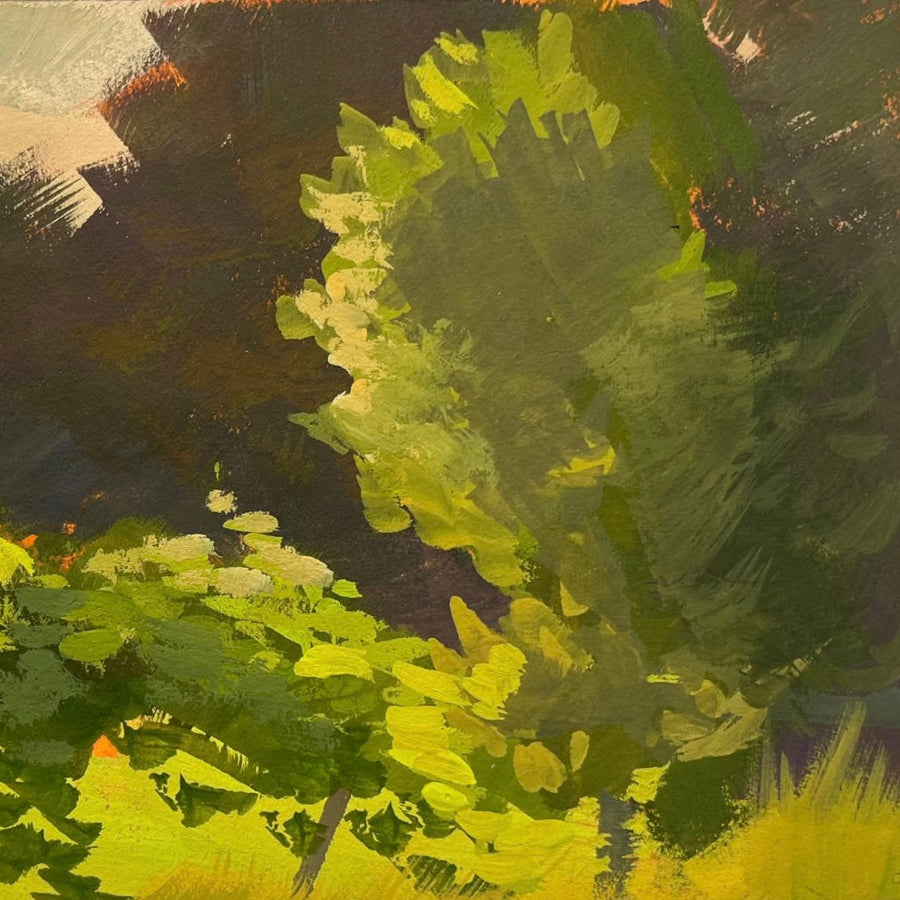 Drawing with Gouache: Spring Landscape