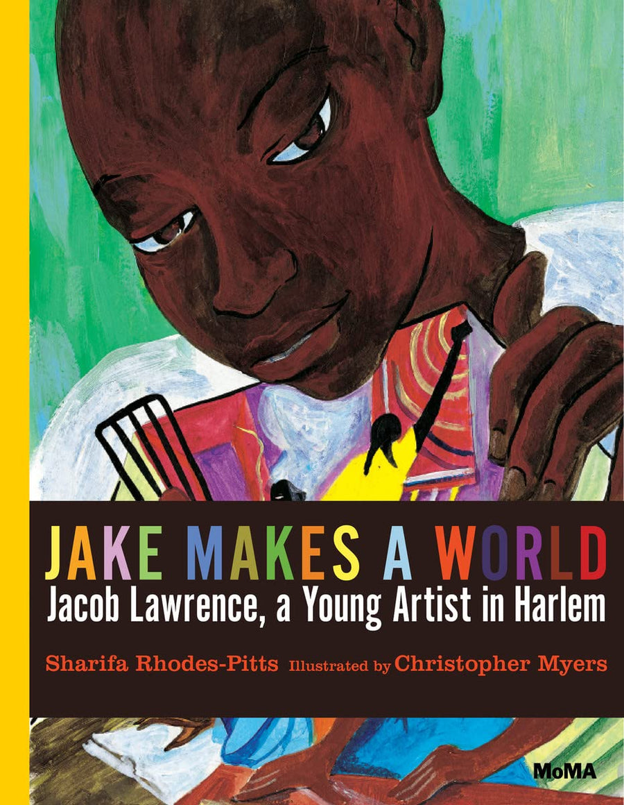 Kids Book Club: Jake Makes a World: Jacob Lawrence, A Young Artist in Harlem (January 2025)