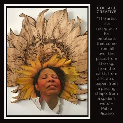 Sharing Stories: Collage with Paper & Fabric Workshop