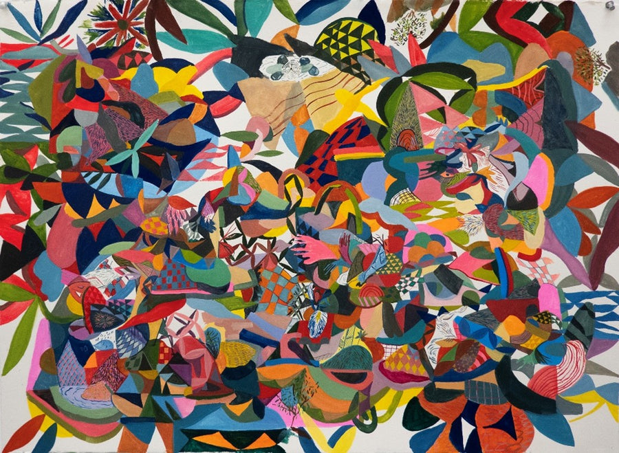 Shape Language: Abstraction with Gouache