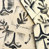 Lino-Cut Stamp Shirts