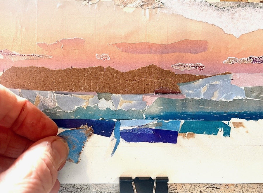 Collage Plein-Air: Creating with Paper Outdoors