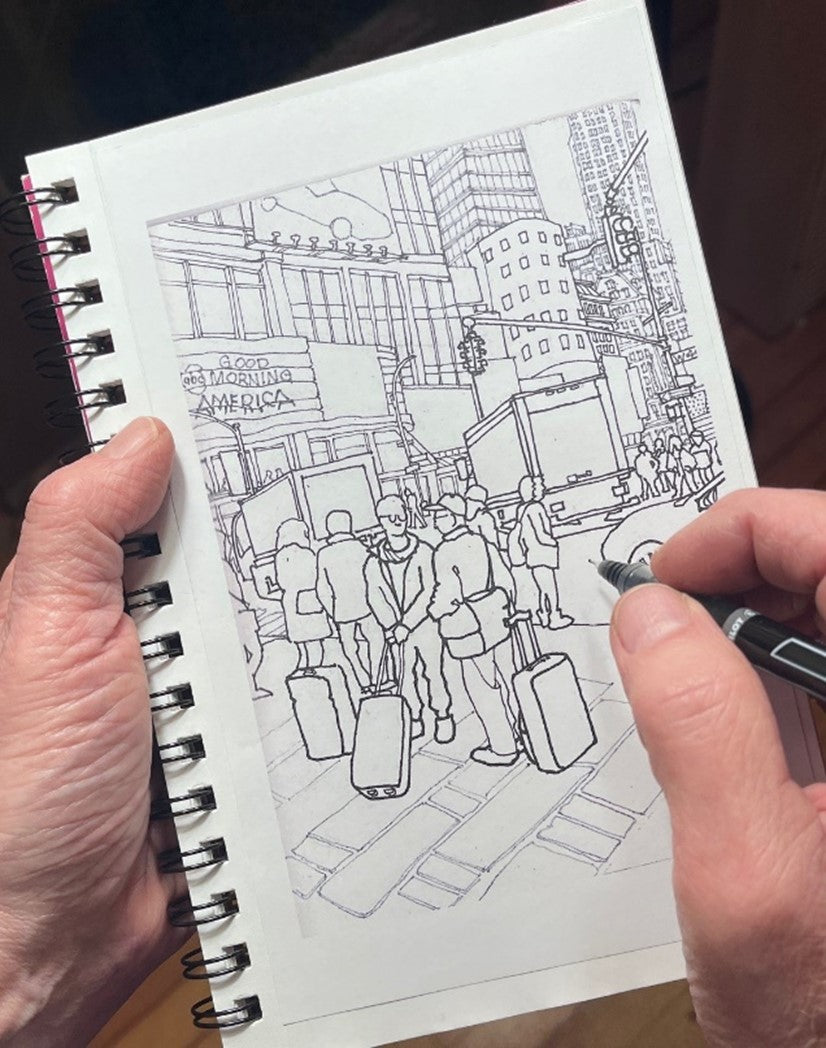 Urban Sketching: An Introduction to Sketching Lines Outdoors