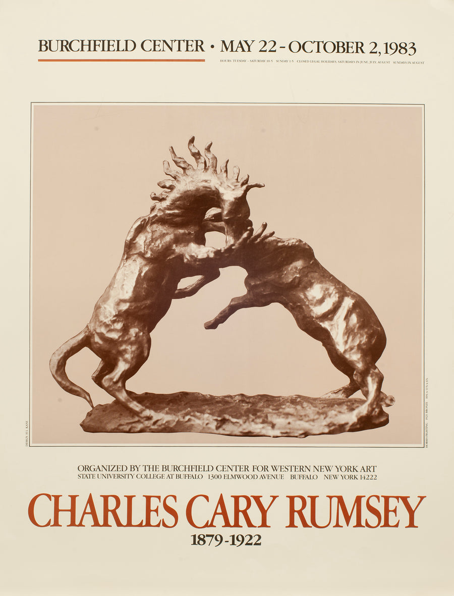 Charles Cary Rumsey Exhibition Poster