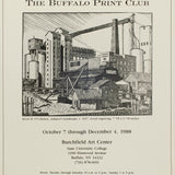 Kevin B. O'Callahan And The Buffalo Print Club Exhibition Poster