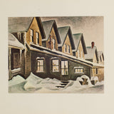 Charles E. Burchfield "Six O'Clock" Poster