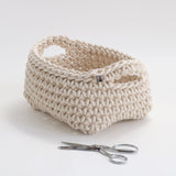 Catherine Southwick / Sparkwork Studio Hand Crocheted Basket