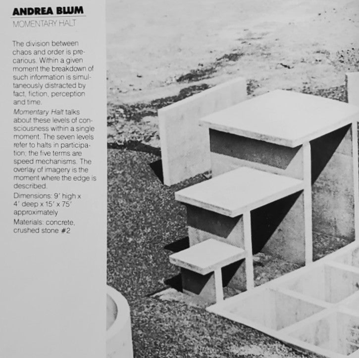 Artpark Visual Arts Catalog 1982