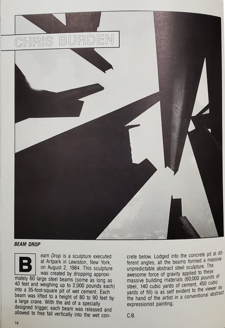 Artpark Visual Arts Program Catalog 1984