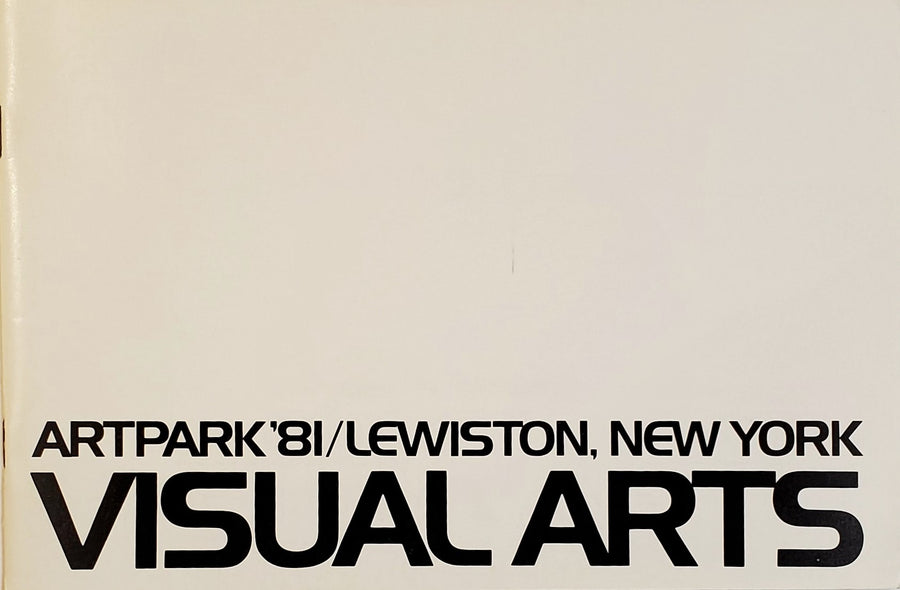 Artpark '81 Visual Arts Catalog